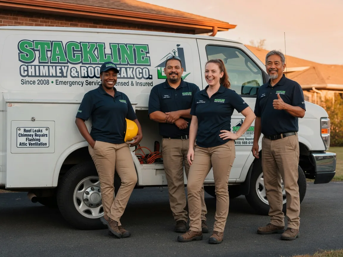 Chimney flashing repair company in Otis, MA